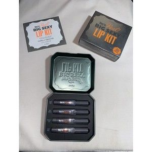 Benefit They're Real! Big Sexy Lip Kit 4 pc All in one Lipstick and Liners Set